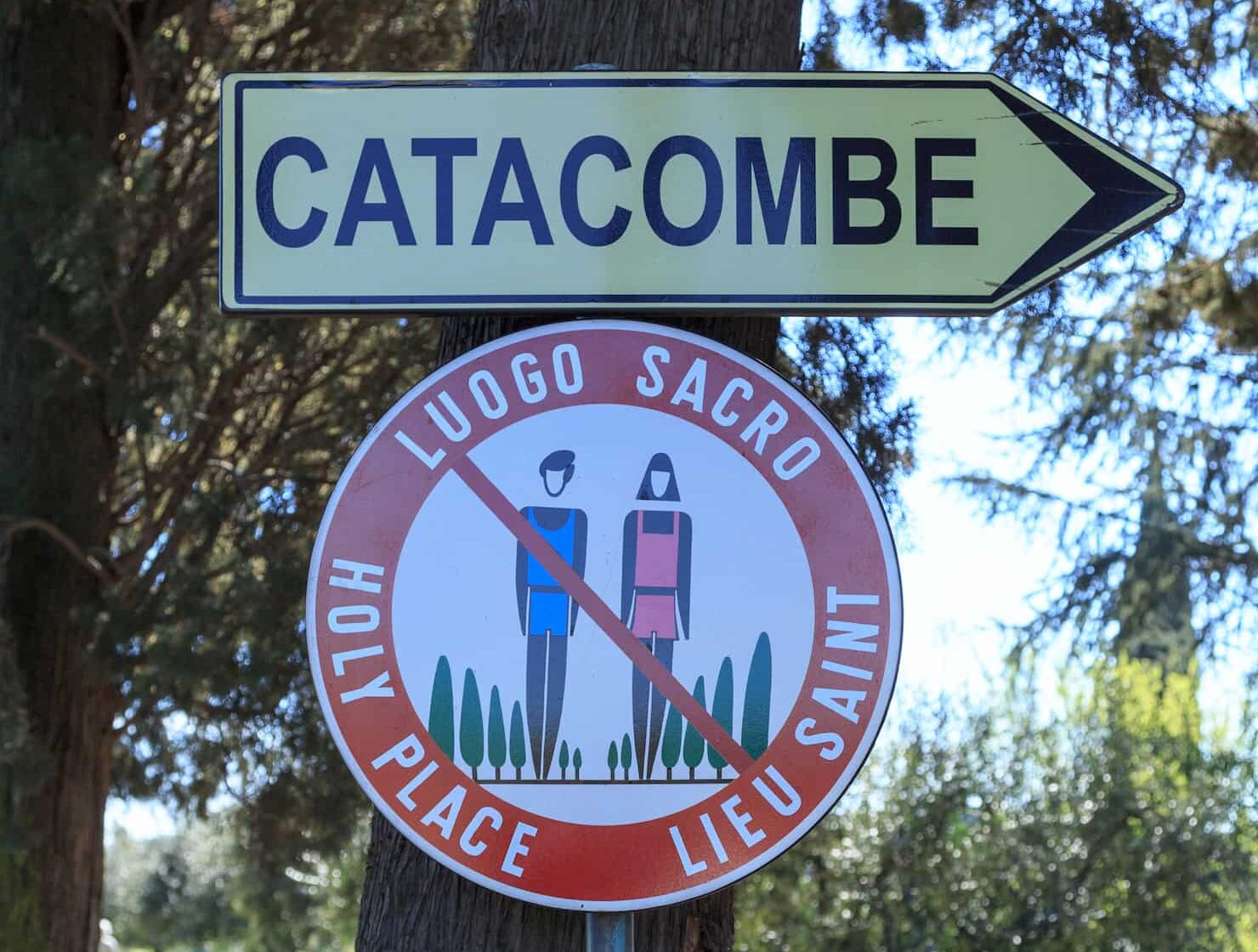 catacombe roma dress code