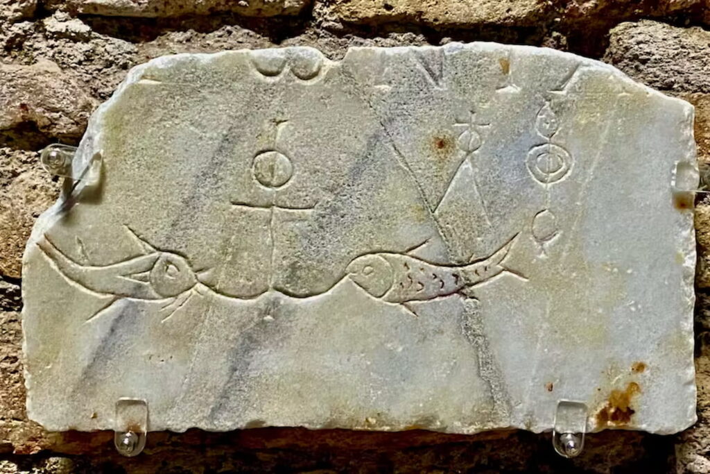 simboli cristiani catacombe