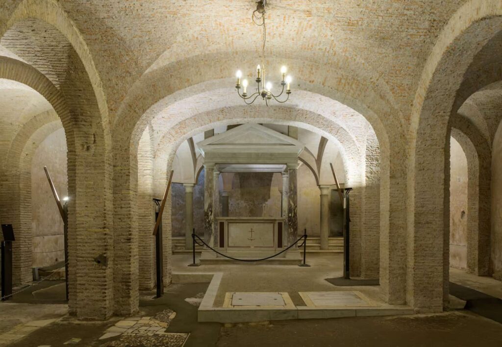 basilica inferiore di san clemente roma