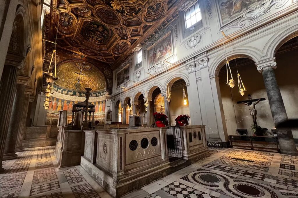 la basilica di san clemente a roma